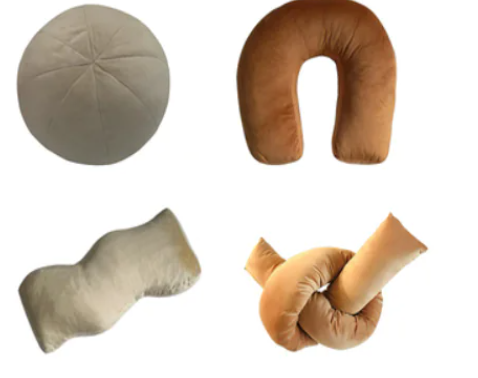 3D Geometric Velvet Nordic Decorative Cushion